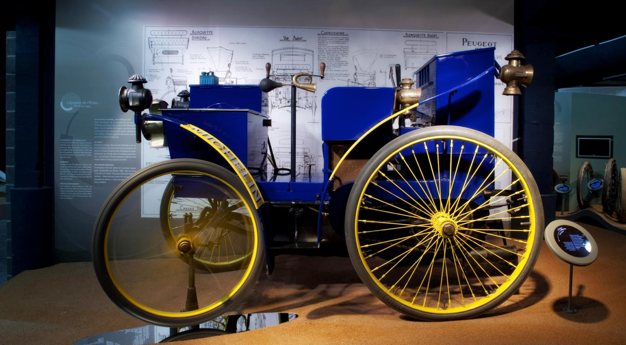 Peugeot Eclair (1895) // Neumáticos de aire