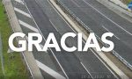 El agradecimiento de la DGT a los conductores por su responsabilidad