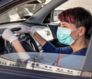 Mascarilla para conducir
