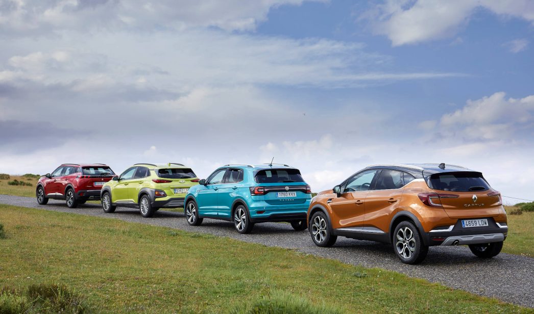 Cuatro SUV pequeños populares, en imágenes