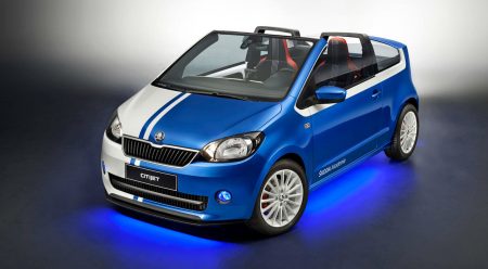 coches creados por los estudiantes de Skoda