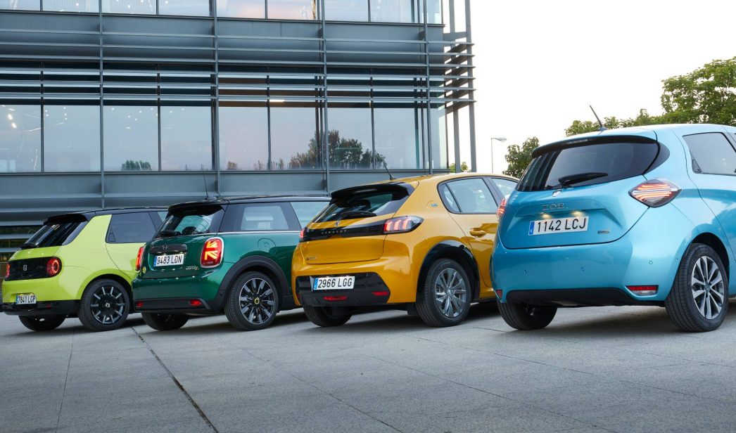 Los cuatro mejores utilitarios eléctricos, en imágenes