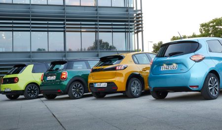 Los cuatro mejores utilitarios eléctricos, en imágenes