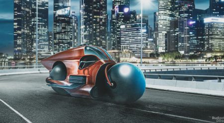 vehículos del futuro imaginados en el pasado