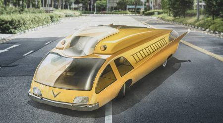 vehículos del futuro imaginados en el pasado