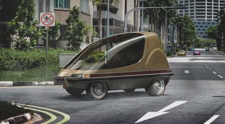 vehículos del futuro imaginados en el pasado