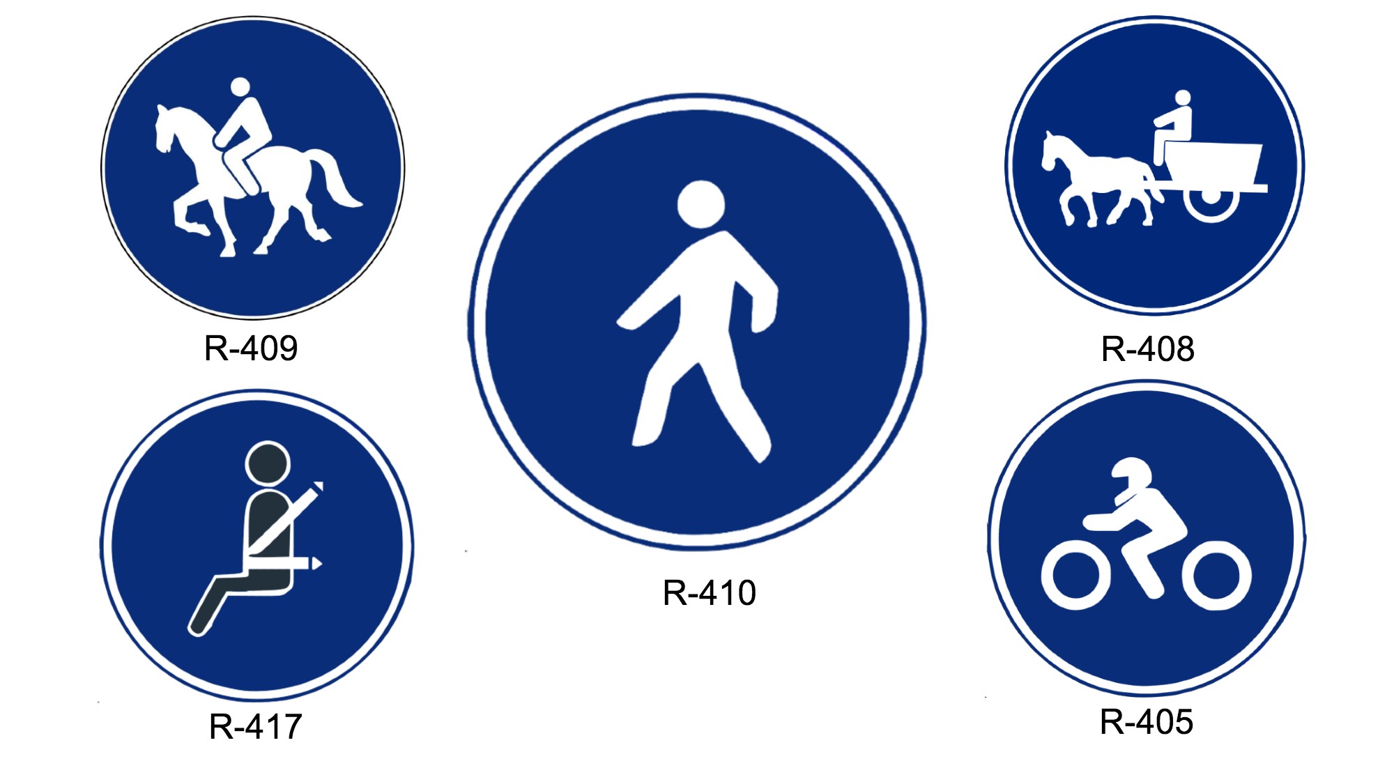 Señales de obligación