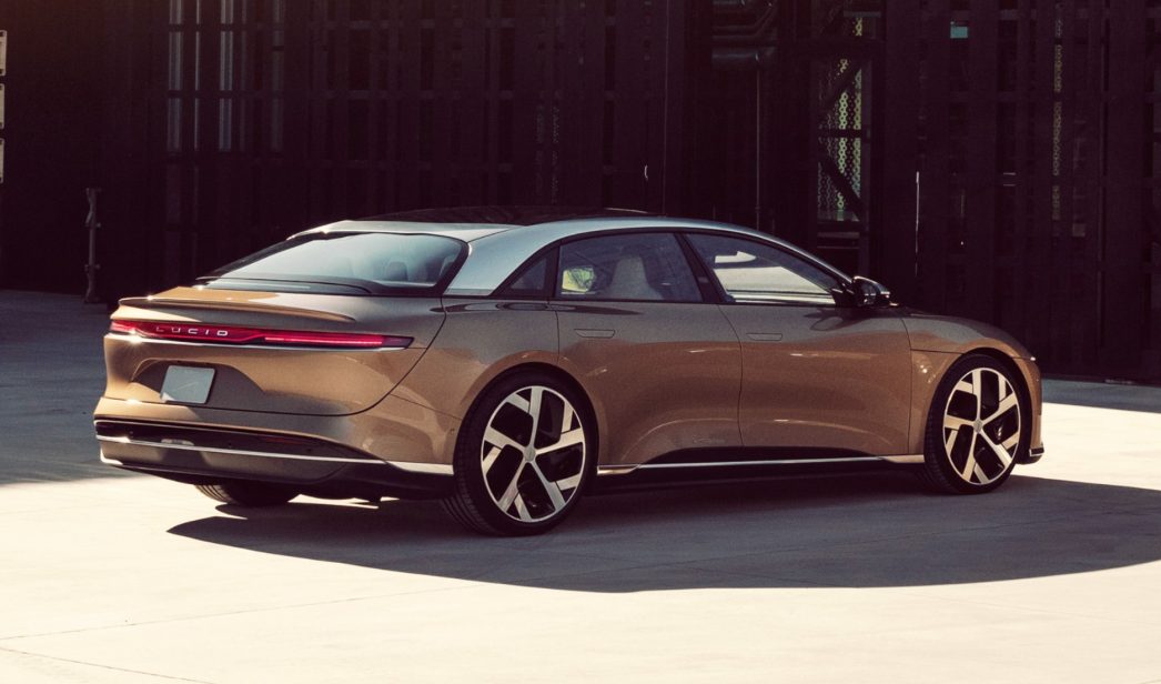 Las imágenes del eléctrico Lucid Air