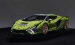 Así es el Lamborghini Sián de Lego, construido con 400.000 piezas