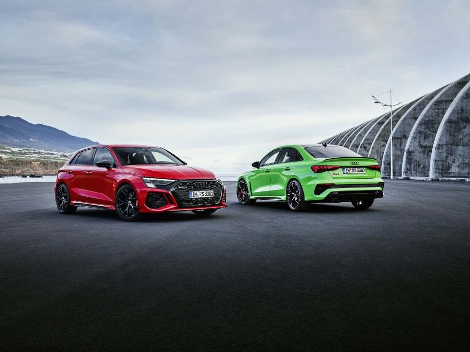 Audi RS 3 Sportback y Sedan
