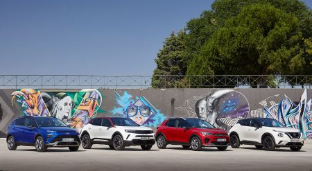 Cuatro SUV pequeños