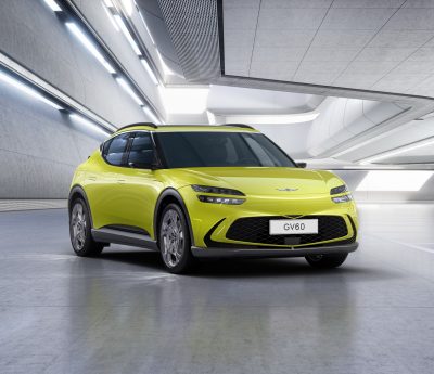 El Genesis GV60 debería ofrecerse en versiones de tracción delantera e integral.