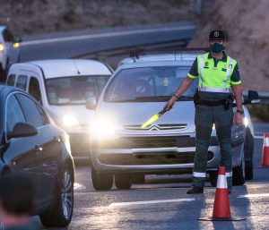 control guardia civil