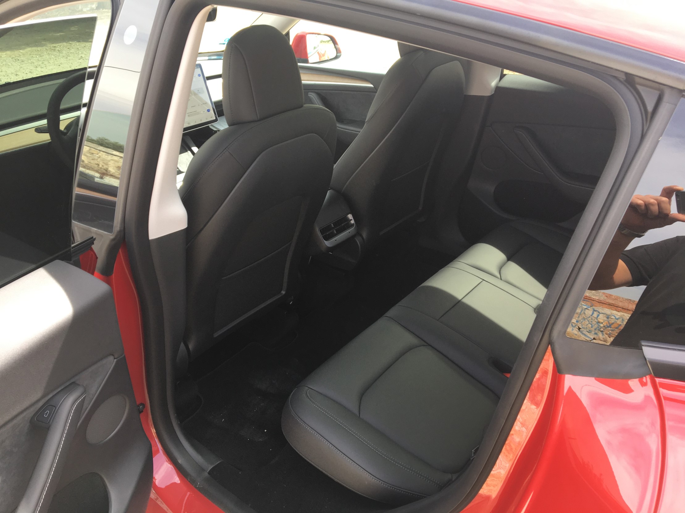 Tesla Model Y / Plazas traseras