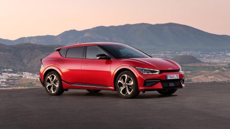 Kia EV6 / En rojo