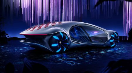 Coche futurista más bonito // Mercedes Vision AVTR