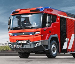 Camión de bomberos eléctrico