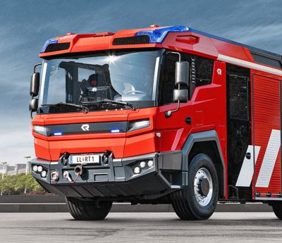 Camión de bomberos eléctrico