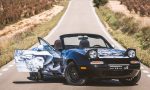 Un Mazda MX-5, el primer coche tatuado del mundo