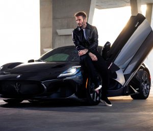 David Beckham Maserati