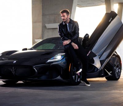 David Beckham Maserati