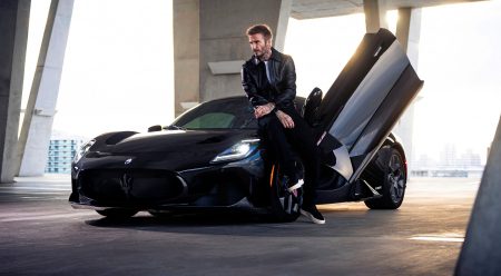 David Beckham Maserati