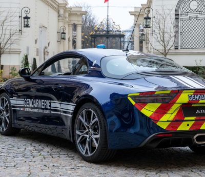 Alpine policía francia