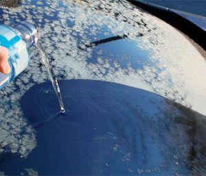 descongelar parabrisas