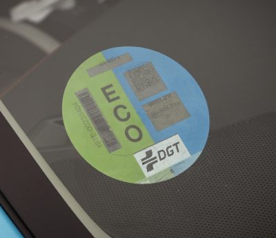 Comprobar pegatina DGT