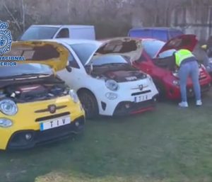 Detenido un grupo que se dedicaba a clonar vehículos deportivos