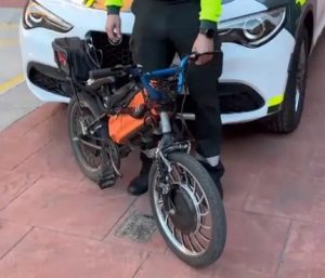 guardia civil bicicleta