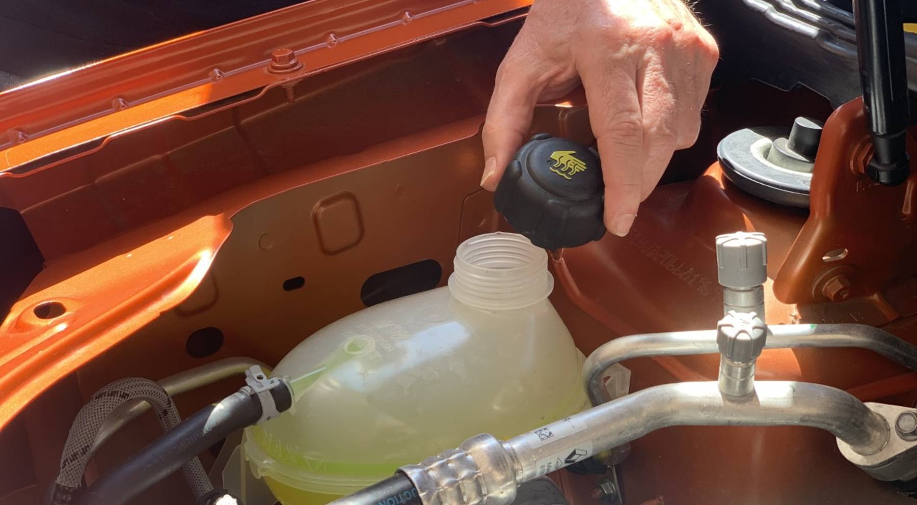 líquido refrigerante coche