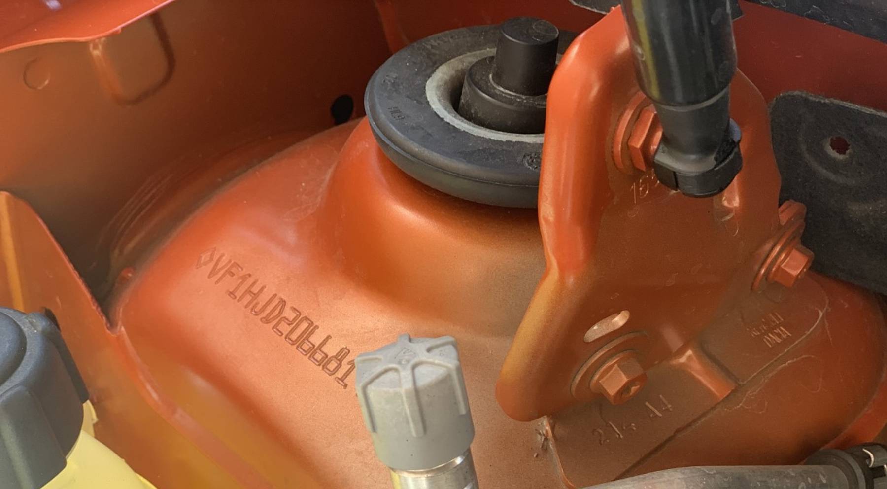 bastidor numero vin coche