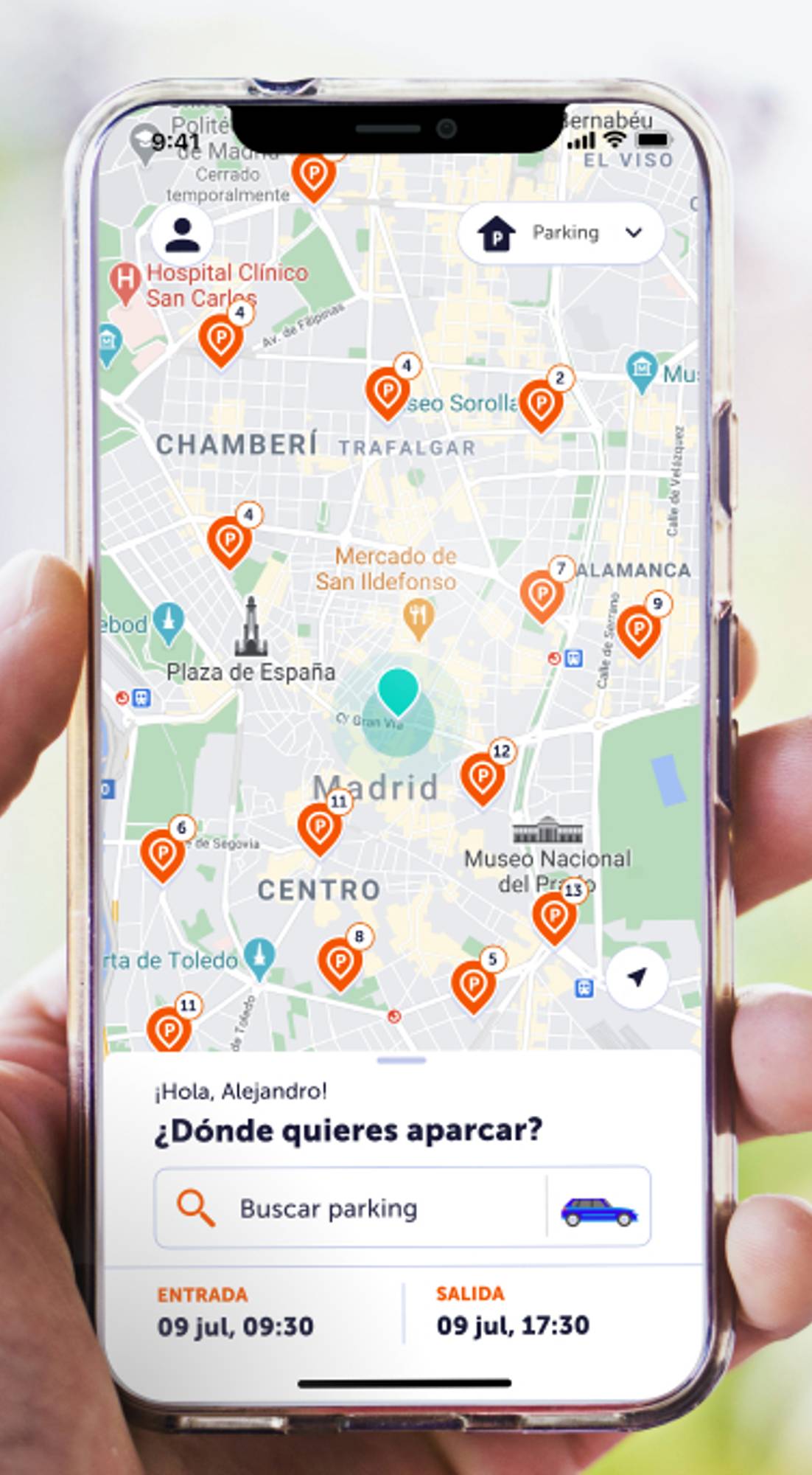 apps para aparcar