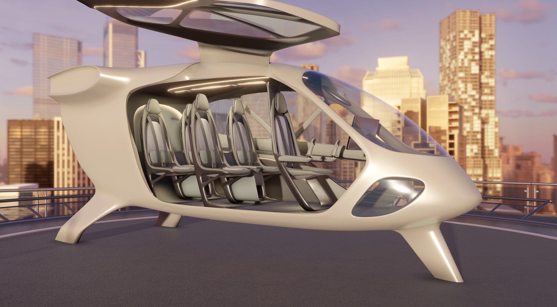 Coche volador Hyundai