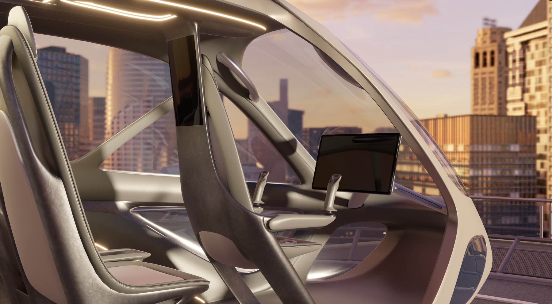 Coche volador Hyundai