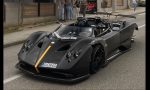 Accidente con un Pagani Zonda: hay tres en el mundo y cuesta 15 millones