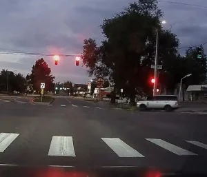 evitar un semáforo en rojo