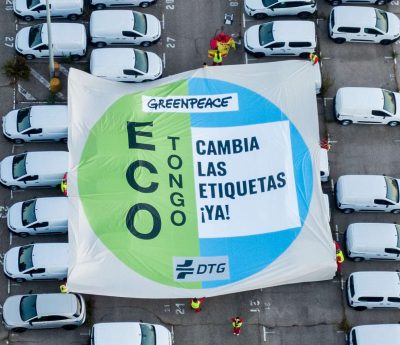 Greenpeace etiquetas