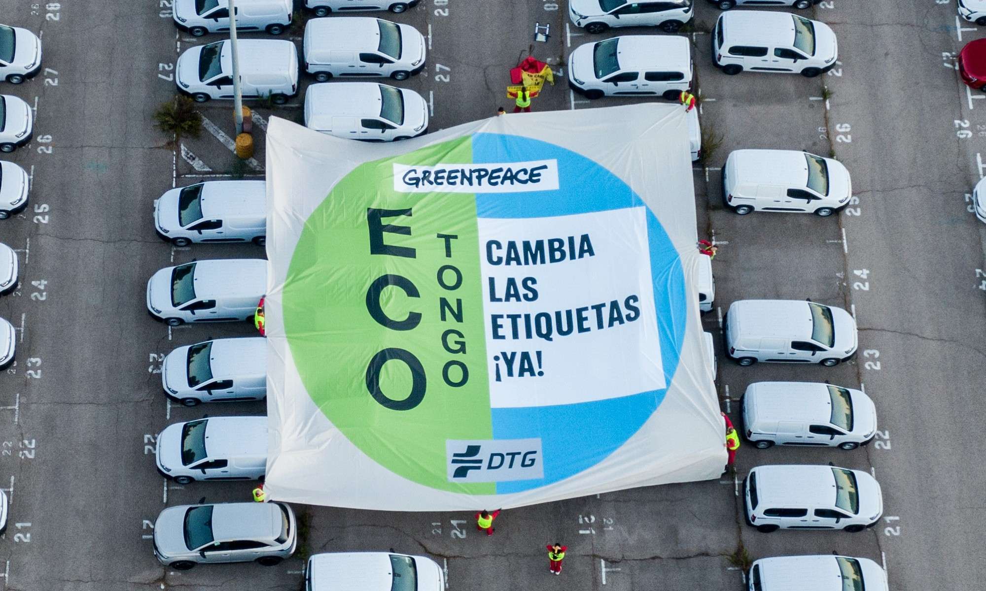 Greenpeace etiquetas