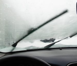 parabrisas empañado