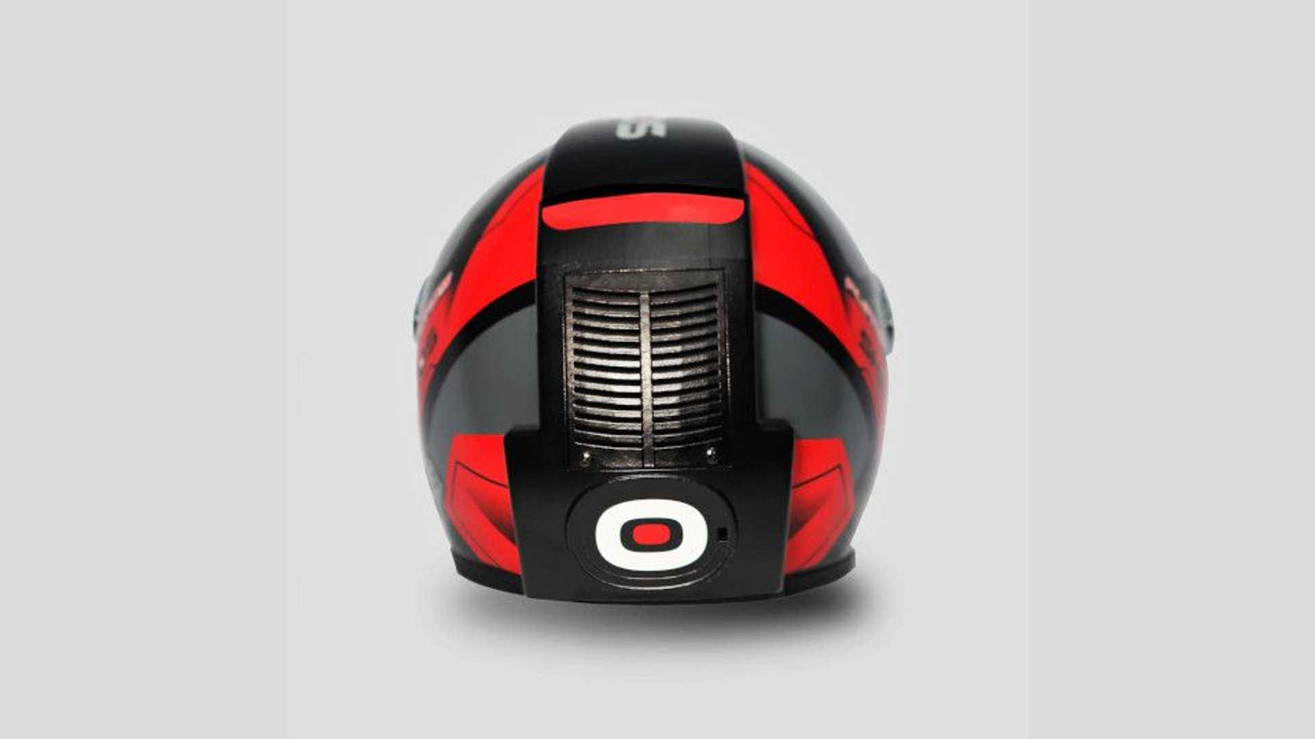 casco de moto con purificador