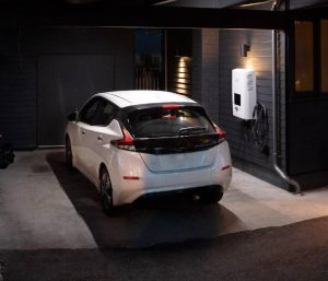 Estación de carga casa