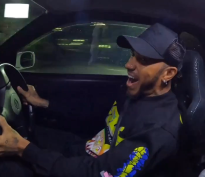 Lewis Hamilton Nissan