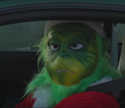 Grinch Mustang