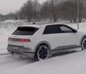 Hyundai ioniq 5 nieve