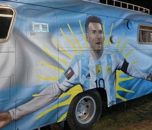 messi autobús