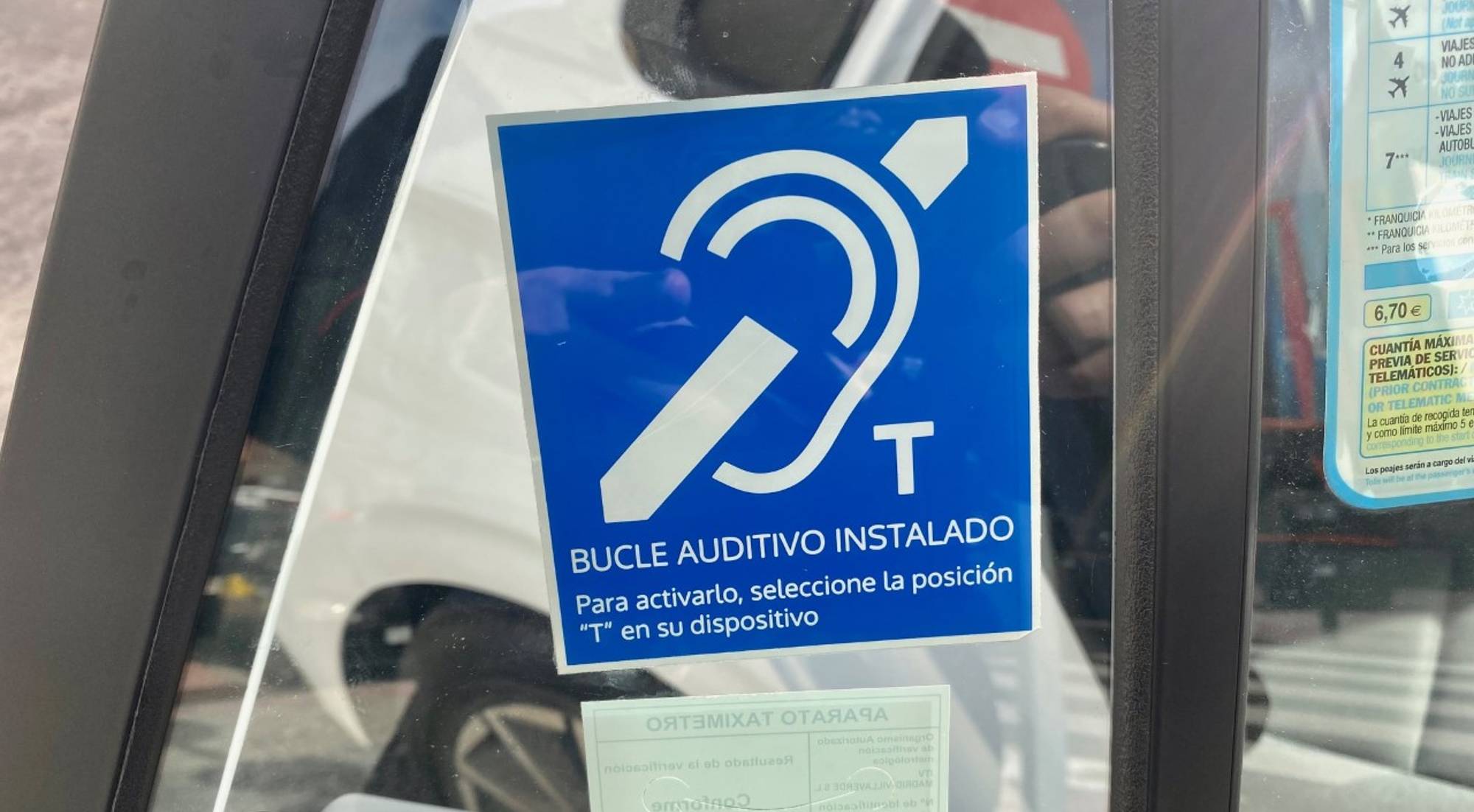 bucle magnético taxi