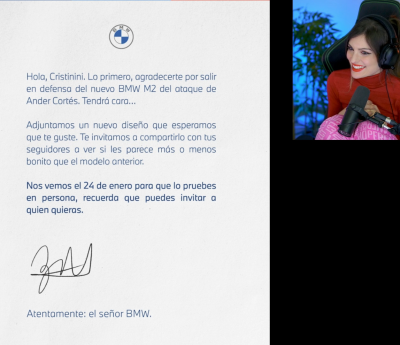 BMW Cristinini y Ander Twitch