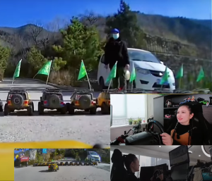 Simulador Land Rover teledirigido